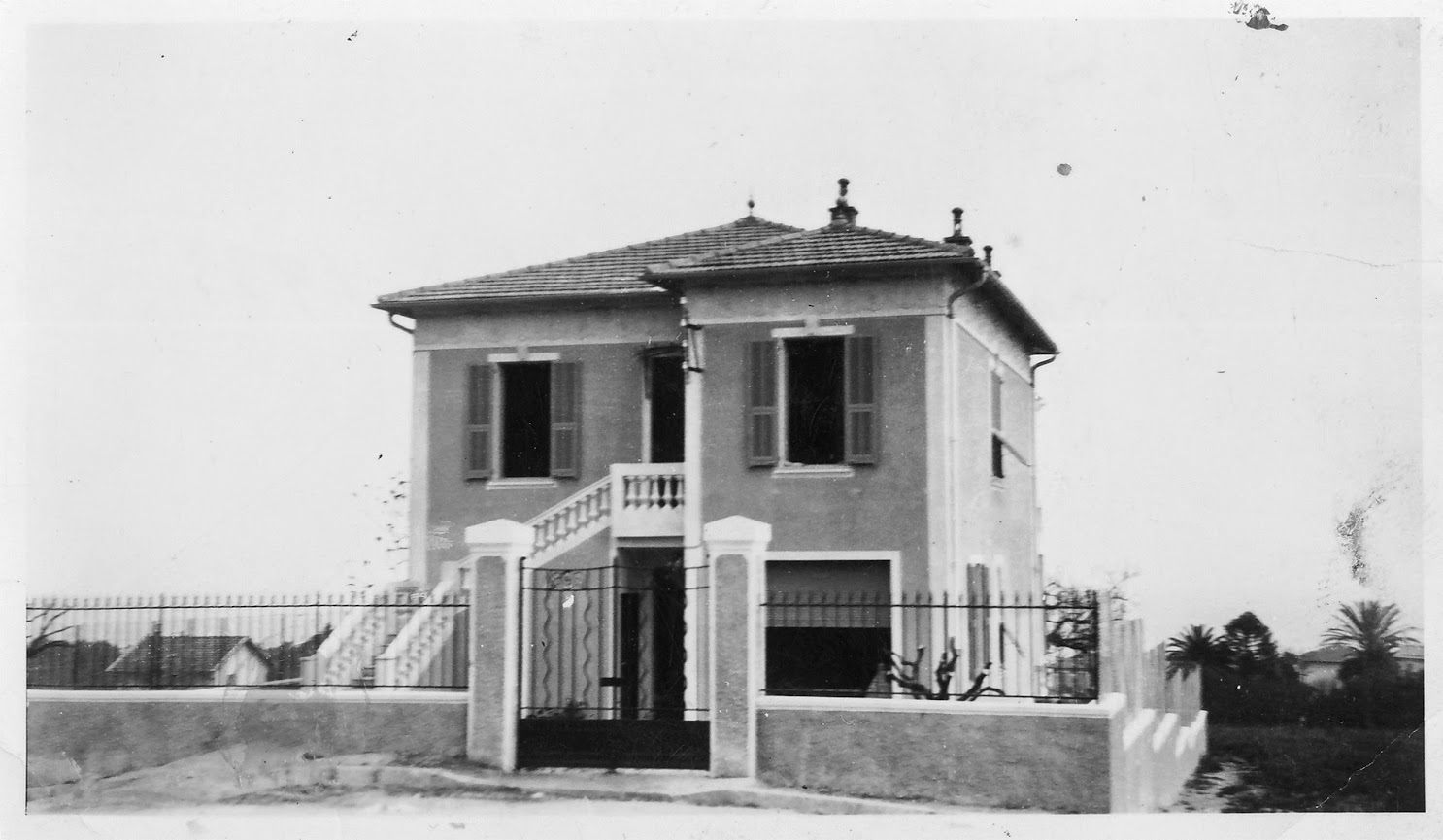 L Croix du Sud, première maison construite dans le lotissement