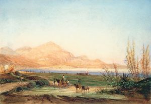 Carras et la « Route de France » Peintures