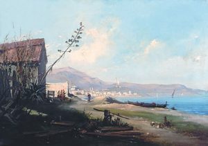 port  et plage de Carras